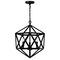 Cwi Lighting Amazon 3 Light Up Pendant With Black Finish 9641P17-3-101 - alternate 1
